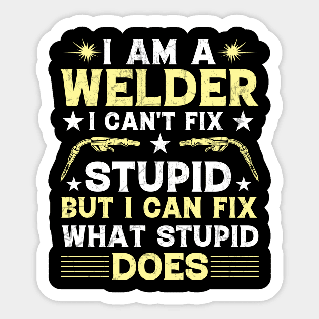 welding Sticker by Lifestyle T-shirts